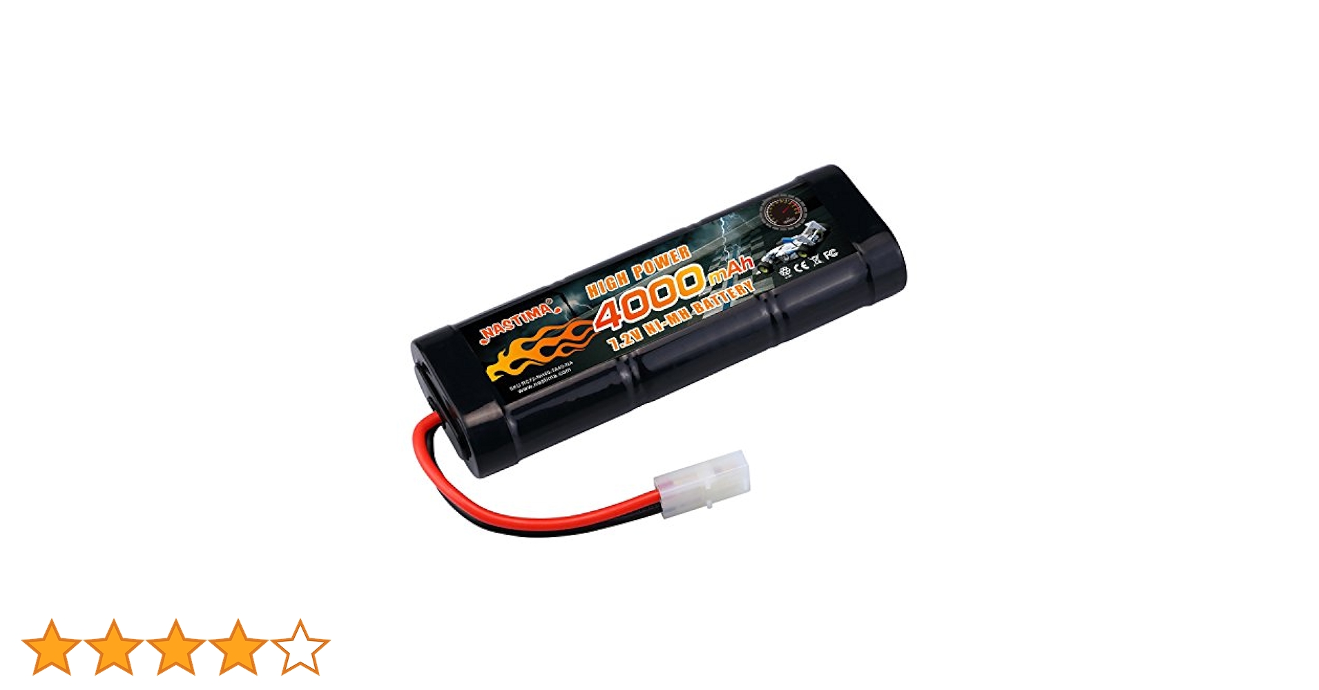 Amazon.co.jp: NASTIMA 7.2v ニッケル水素バッテリー 4000mAh